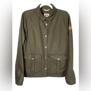 FjallRaven Greenland Re-Wool Shirt Jacket - Women's Size L